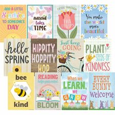 Teacher Created Resources Seasonal Classroom Posters 11" Width x 15.8" Height - Multi