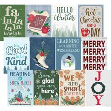 Teacher Created Resources Seasonal Classroom Posters 11" Width x 15.8" Height - Multi