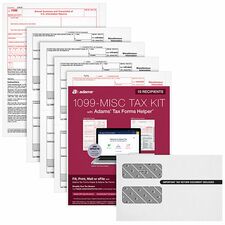TOPS 1099-MISC Online Tax Kit 5 Part - White Sheet(s) - 10 / Pack