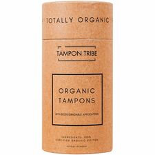 Tampon Tribe Tampon Tubes Natural Brown - Paper - 6 / Carton