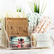 Tampon Tribe Feminine Care Display Organizers White - 2 / Carton