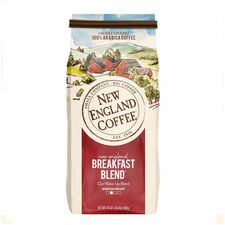 New England Coffee&reg; Ground Breakfast Blend Coffee Medium - 24 oz - Ground - Breakfast Blend - 4 / Carton