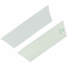Unger Excella Floor Finishing Pads 20" Length - Mopping, Floor - Hook & Loop Fastener - MicroFiber - Green, Black - 1 Each