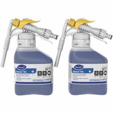Diversey Glance NA Glass/Multisurface Cleaner Concentrate - 50.7 fl oz (1.6 quart) - 7 pH - Streak-free, Non Ammoniated, Quick Drying, Non-smearing, Fragrance-free - Blue - 2 / Carton