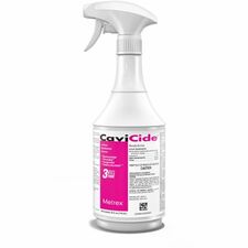 Metrex Cavicide Disinfectant Cleaner Ready-To-Use - 24 fl oz (0.8 quart) - Refillable, Disinfectant - White - 12 / Carton