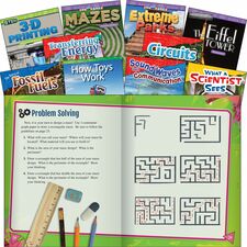 Shell Education Exploring STEM Grade 4 10-Book Set Printed Book Grade 3-4 - English