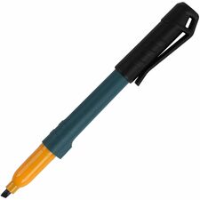Integra Industrial Markers Chisel Marker Point - Black Ink - 12 / Box