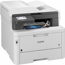 Brother MFC-L3780CDW Wired & Wireless Laser Multifunction Printer - Color Copier/Fax/Printer/Scanner - 600 x 2400 dpi Print - Color Flatbed Scanner - 19200 dpi Optical Scan - Gigabit Ethernet - Wireless LAN - Apple AirPrint, Mopria - USB - For Plain Paper