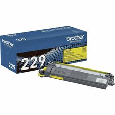 Brother Original Standard Yield Laser Toner Cartridge - Yellow - 1 Each 1200 Pages