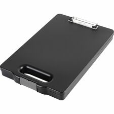 Business Source Storage Clipboard Storage for 200 Sheet - Black - 1 Each