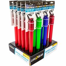 LifeGear LED Reusable Glow Stick 3 Day Glow Time - Assorted