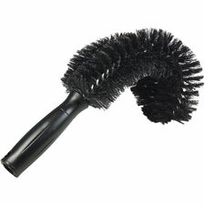 Unger StarDuster Pipe Brush Polypropylene Bristle - 11" Overall Length - Plastic Handle - Green, Black - 5 / Carton