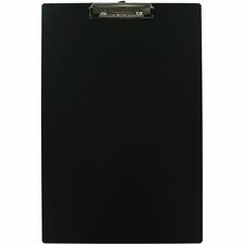 Saunders Aluminum Tabloid Clipboard Storage for Paper - 11" x 17" Sheet Size - Aluminum - Black - 1 Each