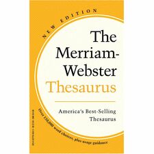 Merriam-Webster Paperback Thesaurus Printed Book 150000 Pages - Book