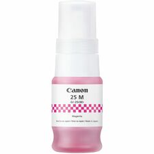 Canon GI-25 Ink Bottles Inkjet - Magenta - 3000 Pages - 37 mL - 1 Each