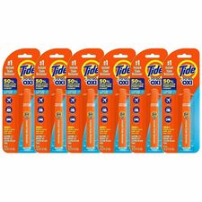 Tide To Go Stain Remover Pen 0.34 oz (0.02 lb) - Phosphate-free, Machine Washable, Bleach-free - Orange - 6 / Carton