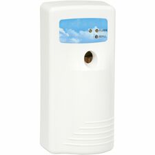 Stratus II Metered Aerosol Dispenser 0.08 Hour, 0.17 Hour, 0.25 Hour, 0.33 Hour - 1 x D Battery - 1 Each - White, Blue