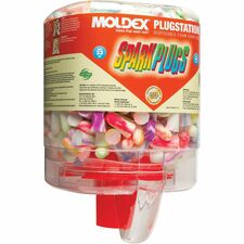 Medline SparkPlugs Disposable Foam Earplug Pairs in Dispenser Green - 2/Pair - 250 / Bottle