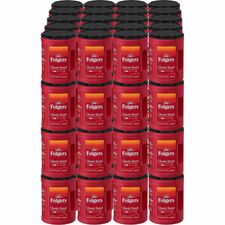 Folgers&reg; Ground Classic Roast Coffee Medium - 40.3 oz Per Canister - Ground - Mountain Grown, Classic Roast - Kosher/ - 210 / Pallet