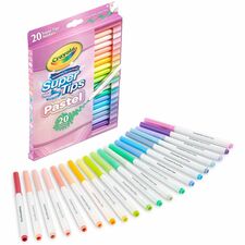Crayola SuperTips Washable Markers Washable - 20 / Pack