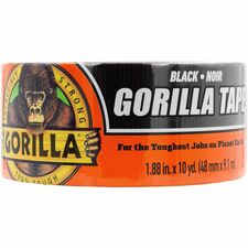 Gorilla Glue Repair Tape 10 yd Length x 1.93" Width - Black - 1 Each