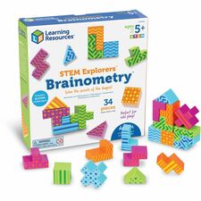 Learning Resources STEM Explorers Brainometry Theme/Subject: Learning, Fun - 5+ - 34 Pieces - Multi