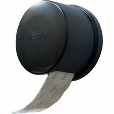 Egal Roll Sanitary Napkin Dispenser 1 x Roll - Black - Refillable, Compact, Key Lock, Tamper Resistant, Durable - 1 Each