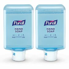PURELL&reg; ES10 Antimicrobial Foaming Hand Soap 1.27 quart - Touchless Dispenser - Kill Germs, Dirt Remover, Soil Remover - Hand - Moisturizing - Clear - Dye-free, Phthalate-free, Paraben-free, Triclosan-free, Bio-based, Scented - 2 / Carton