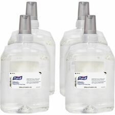PURELL&reg; CXR Refill REDIFOAM FF Foam Soap 2.11 quart - Hand - Antibacterial - Clear - Non-clog, Quick Rinse, Refillable, Preservative-free, Paraben-free, Phthalate-free, Fragrance-free, Dye-free, Bio-based - 4 / Carton