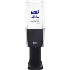 PURELL&reg; ES10 Automatic Hand Sanitizer Dispenser Automatic - 1.27 quart Capacity - Support AA Battery - Refillable, Touch-free, Wall Mountable - Graphite - 1 Each