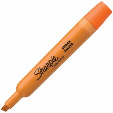 Sharpie Highlighter Chisel Marker Point - Fluorescent Orange Ink - 1 Dozen