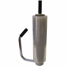 WP Heavy Duty Pallet Wrap Dispenser Black, Silver - 1 Each