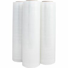WP Pallet-Tite Cast Stretch Wrap 15" Width x 1500 ft Length - Strong - Linear Low-Density Polyethylene (LLDPE), Polyethylene - Clear - 4 / Carton