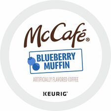 McCafe K-Cup, Pod Blueberry Muffin Coffee, Single Serve K-Cup Pods, 24 Count Compatible with Keurig Brewer - Smooth - K-Cup, Pod - Blueberry Muffin - Kosher - 24 / Pack