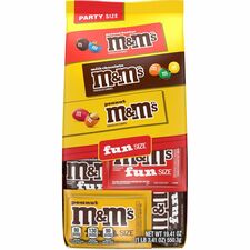 M&M's Chocolate Candies Lovers Variety Bag Milk Chocolate, Peanut Butter, Caramel Pack - 1 Each
