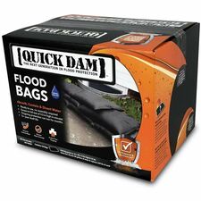 Quick Dam Flood Bags x 12" Width x 24" Depth - Black - 20 / Carton