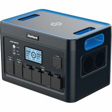 DieHard 2400-Watt Lithium-ion Portable Power Station/Solar Generator Lithium Ion (Li-Ion) - Rich Black