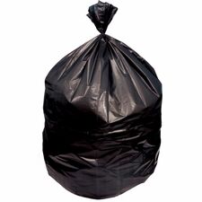 Heritage Eco Blend Max Can Liners 55 gal Capacity - 41" Width x 53" Depth x 1.50 mil (38 Micron) Thickness - Black - Linear Low-Density Polyethylene (LLDPE), Resin - Can - Recycled - 100 / Carton