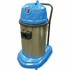 V.A.C. 7-Gallon Wet/Dry Commercial Vacuum 7 gal - Hose - Wet Surface, Dry Surface - 25 ft Cable Length - 10 ft Hose Length - 2-stage - Blue