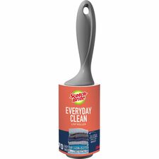 Scotch-Brite Lint Roller Gray - 70/Roller - 1 Each