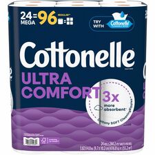 Kimberly-Clark Professional Ultra Comfort Toilet Paper 2 Ply - White - Paper, Fiber - 24 / Pack