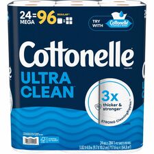 Kimberly-Clark Professional Ultra Clean Toilet Paper 1 Ply - White - Paper, Fiber - 24 / Pack