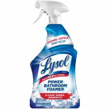 Lysol Bathroom Cleaner Spray For Multipurpose - Foam, Liquid, Spray - 22 fl oz (0.7 quart) - Recommended For: Virus Remover, Bacteria Remover, Limescale Remover, Soap Scum Remover, Dirt Remover, Grime Remover, Mold Remover, Mildew Remover - Disinfectant,