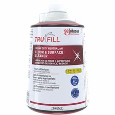 TruFill Heavy-Duty Floor Cleaner For Multipurpose - Concentrate - 67.6 fl oz (2.1 quart) - Residue-free, Dilutable, Heavy Duty - Red Cartridge - 1 Each