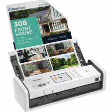 Brother ADS-1800W Sheetfed Scanner - 600 dpi Optical - White 48-bit Color - 8-bit Grayscale - 30 ppm (Mono) - 30 ppm (Color) - Color, Monochrome, Grayscale Scan - PC Free Scanning - Duplex Scanning - Plastic Card, ID Card, Plain Paper, Thin Paper, Thick P
