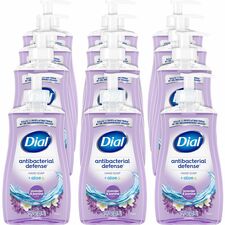 Dial Antibacterial Defense Liquid Hand Soap 11 fl oz - Bacteria Remover - Hand - Antibacterial - Lavender - Recycled - Cruelty-free, Paraben-free, Phthalate-free, Silicone-free - 12 / Carton