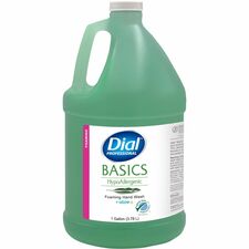 Dial Basics HypoAllergenic Foam Hand Soap Aloe Scent - 1 gal - Hand, Commercial, Healthcare, School, Office, Restaurant, Daycare - Green - 4 / Carton