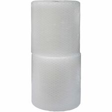 Sealed Air Bubble Wrap Multi-purpose Material 48" Width x 250 ft Length - 0.5" Bubble Size - Lightweight - Clear - 1 Roll