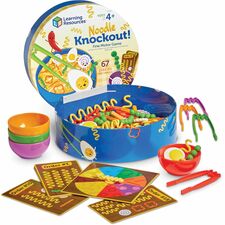 Learning Resources Noodle Knockout Fine Motor Game Learning Toy - Theme/Subject: Learning - 4 Year & Up - 67 Pieces - Multi