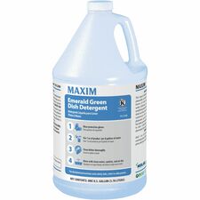 Midlab Liquid Dish Detergent For Dish - Concentrate - Liquid - 128 fl oz (4 quart) - Herbal Bouquet Scent - Pleasant Scent, Water Softening - White - 4 / Carton